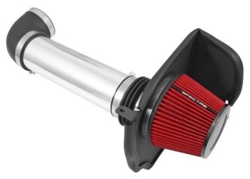 Picture of Spectre 11-17 Dodge Challenger/Charger 5.7L V8 Air Intake Kit - Polished w/Red Filter