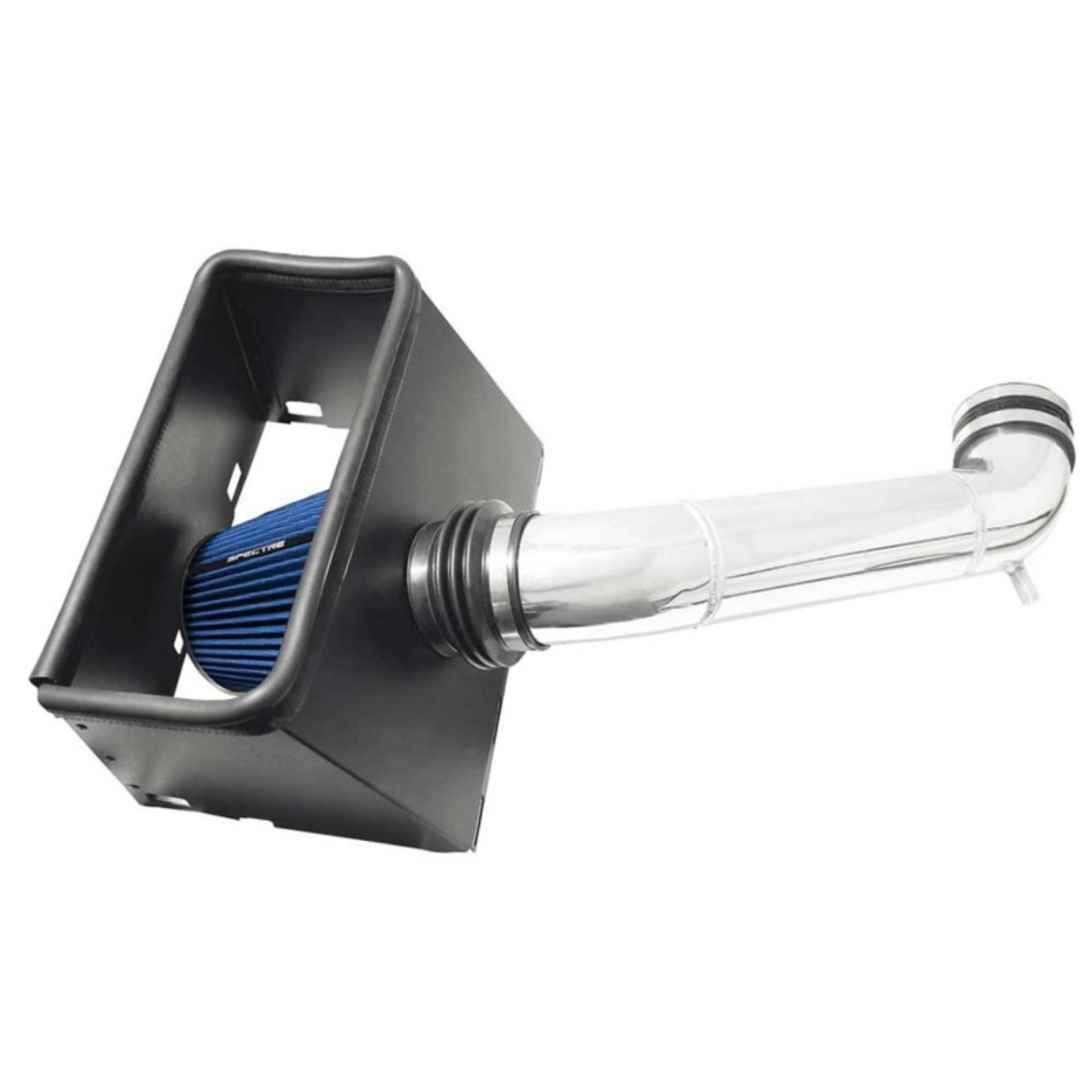 Picture of Spectre 03-08 Dodge RAM 1500/2500 V8-4.7/5.7L F/I Air Intake Kit - Clear Anodized w/Blue Filter