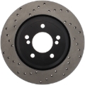 Picture of Sport Cross Drilled Brake Rotor; Rear Right
