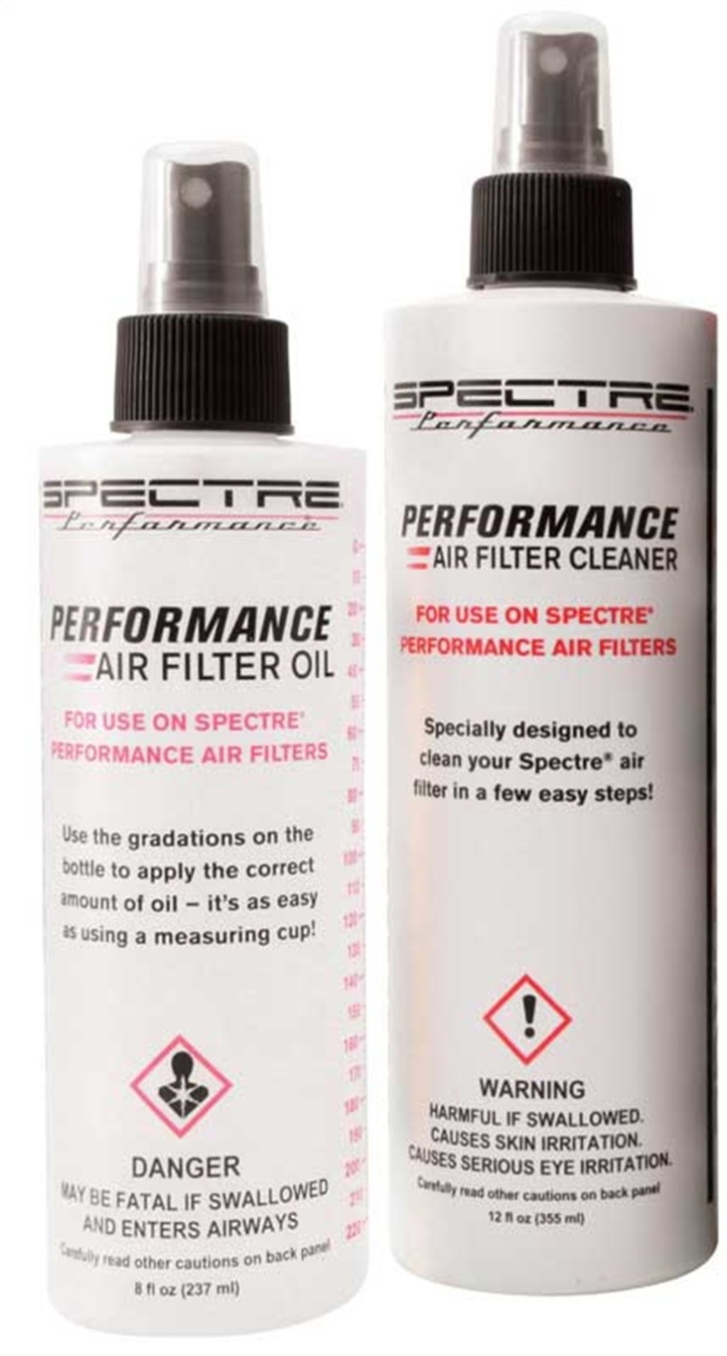 Picture of Spectre Accucharge Kit for HPR Filters (Includes 12oz. Cleaner / 8oz. Oil)