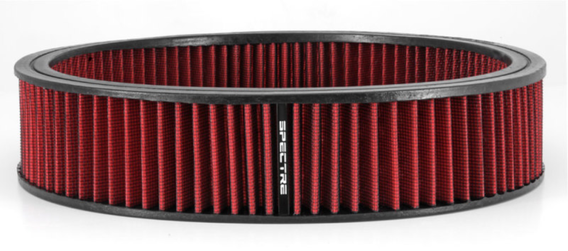 Picture of Spectre HPR Round Air Filter 14in. x 3in. - Red