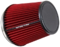 Picture of Spectre HPR Conical Air Filter 6in. Flange ID / 7.313in. Base OD / 7in. Tall - Red
