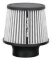 Picture of Spectre Conical Air Filter / Round Tapered 3in. - White