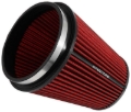 Picture of Spectre HPR Conical Air Filter 6in. Flange ID / 7.719in. Base OD / 8.5in. Tall - Red