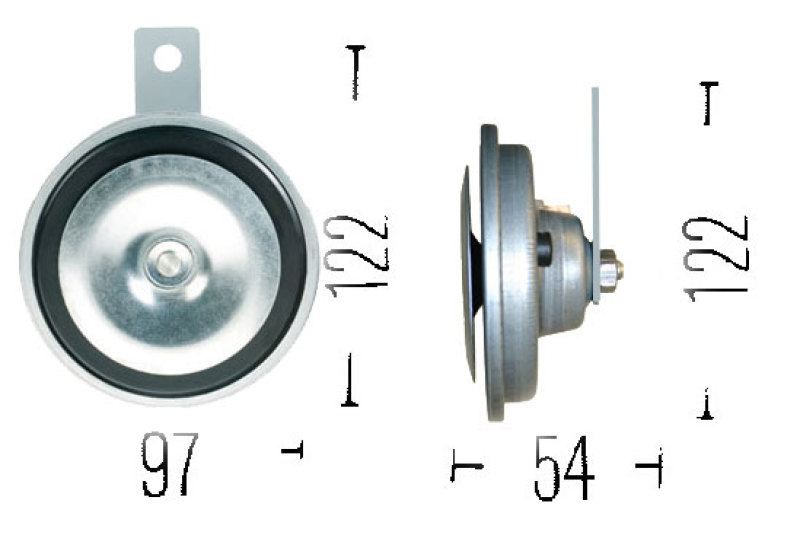 Picture of Hella Low-Tone Disc Horn - 002952811