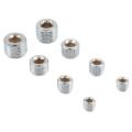Picture of Spectre Pipe Plug Kit - Includes (2) 1/8in. / (2) 1/4in. / (2) 3/8in. / (2) 1/2in. Plugs - Chrome