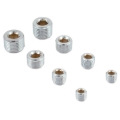 Picture of Spectre Pipe Plug Kit - Includes (2) 1/8in. / (2) 1/4in. / (2) 3/8in. / (2) 1/2in. Plugs - Chrome