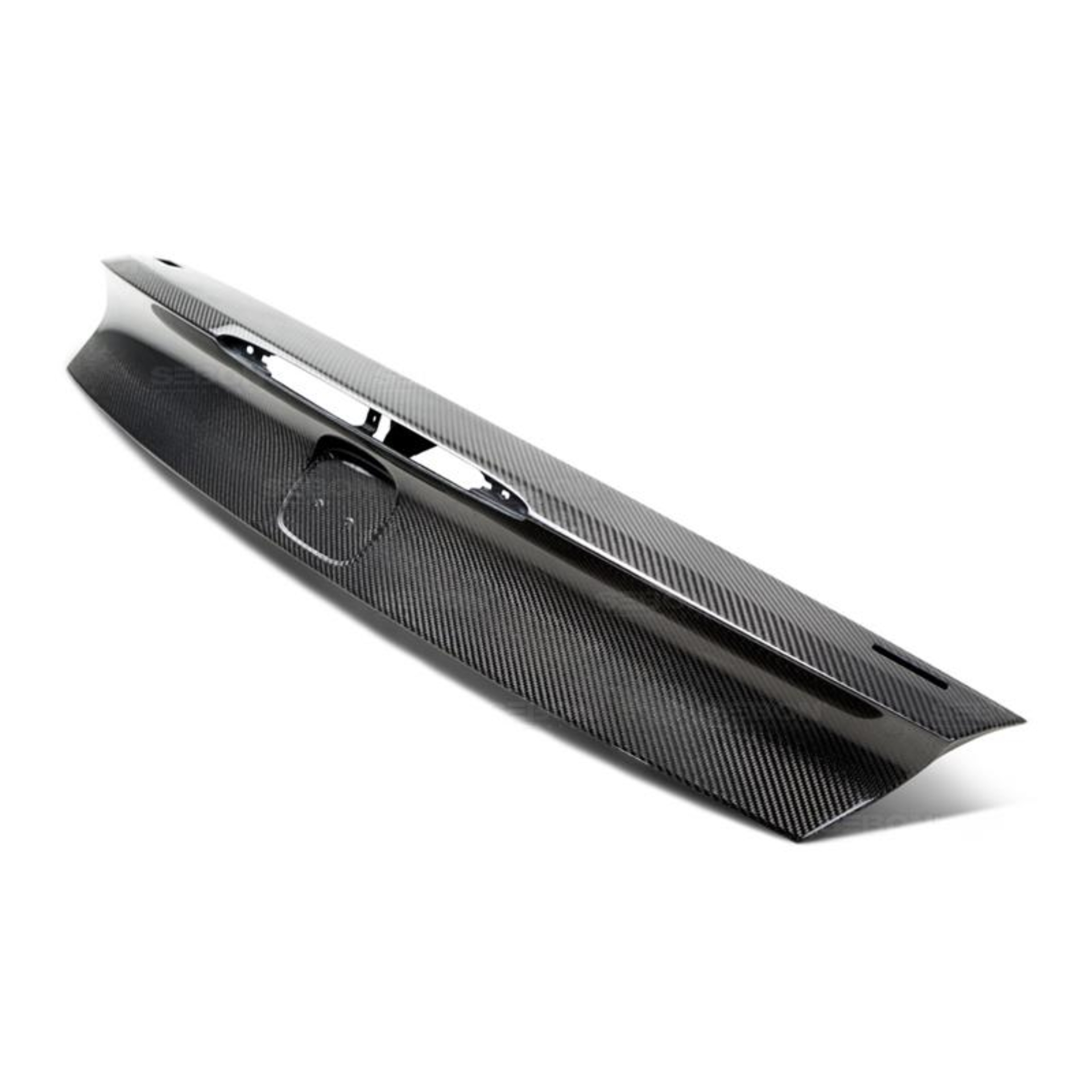 Picture of Seibon 14-15 Honda Civic Si Coupe OEM-Style Carbon Fiber Trunk Garnish