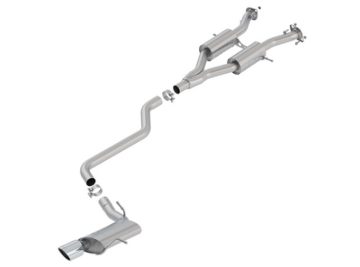 Picture of Borla 14-18 Jeep Grand Cherokee 3.6L A/T 4DR S-Type 2.5in Catback Exhaust w/Polished Tip