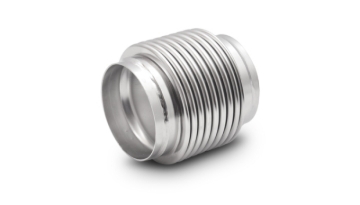 Picture of Vibrant SS Bellow Assembly w/ Solid Liner 3.5in ID x 4in overall L Electro Polished