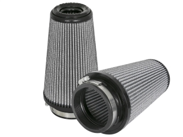 Picture of aFe Magnum FLOW Pro DRY S Replacement Air Filter (Pair) F-3.5in. / B-5in. / T-3.5in. (Inv) / H-8in.