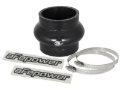 Picture of aFe Magnum FORCE CAI Univ. Silicone Coupling Kit (2.75in. ID / 3in. L) Straight Coupler w/Hump - Blk