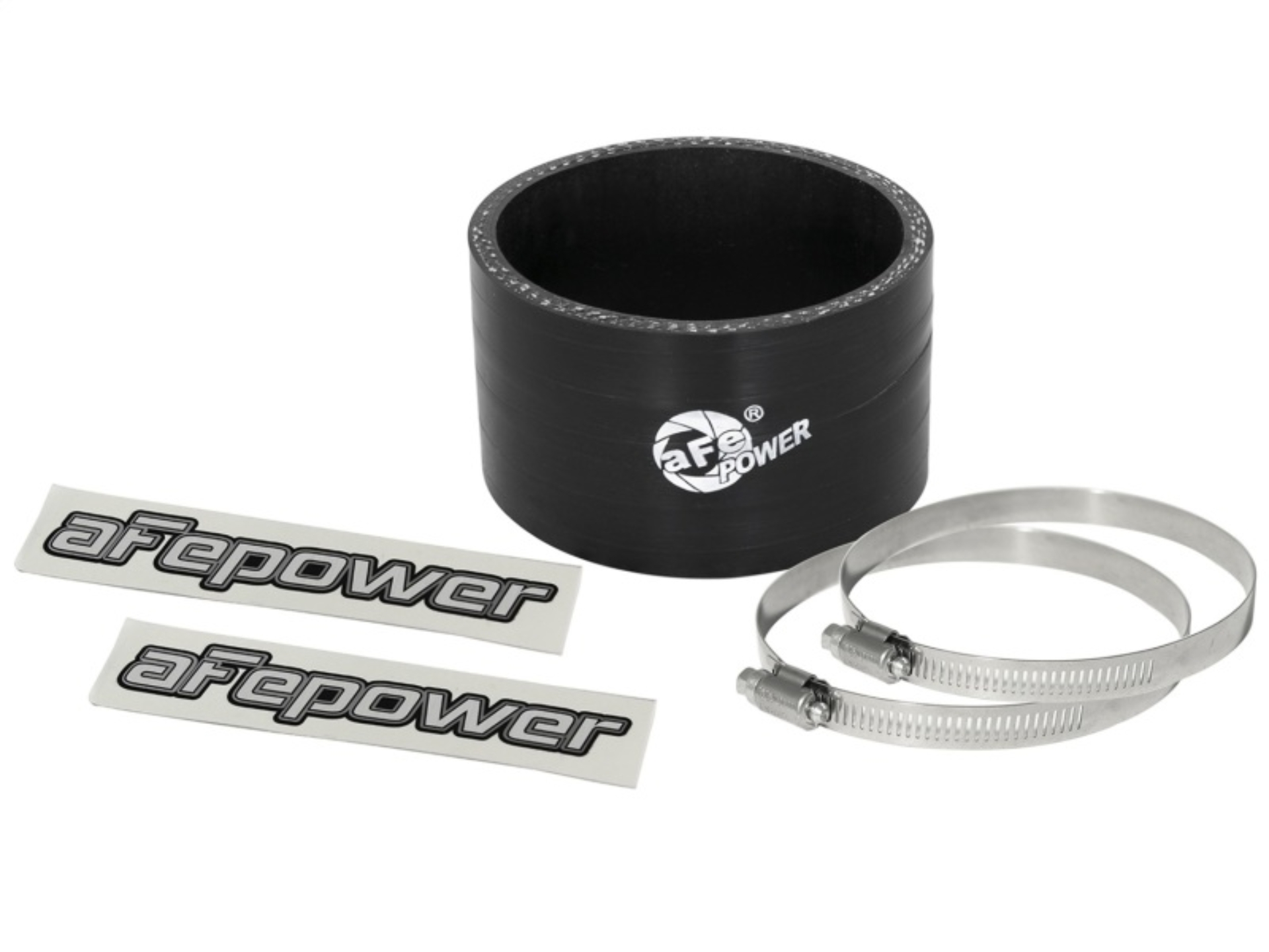 Picture of aFe Magnum FORCE CAI Univ. Silicone Coupling Kit (2.75in. ID / 1.75in. L) Straight Coupler - Black
