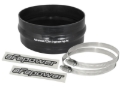 Picture of aFe Magnum FORCE CAI Univ. Silicone Coupling Kit (6-1/4in. ID / 2-3/4in. L) Straight w/Hump - Black