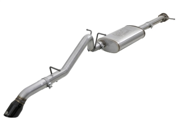 Picture of aFe MACH Force-Xp Hi-Tuck 3in. 409 SS C/B Exhaust 15-18 GM Colorado/Canyon L4-2.5L/V6-3.6L - Blk Tip