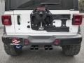 Picture of aFe Rebel Series 2.5in. 304 SS C/B Exhaust System 2018 Jeep Wrangler (JL) V6-3.6L - Black Tip