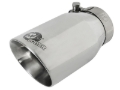 Picture of aFe MACH Force-Xp Universal 304 SS Single-Wall Clamp-On Exhaust Tip - Polished