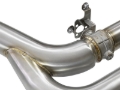 Picture of aFe MACH Force-Xp 3.5in. 304 SS C/B Exhaust w/o Muffler 15-18 BMW X5 M V8-4.4L (tt) - Black Tip