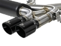 Picture of aFe MACH Force-Xp 3.5in. 304 SS C/B Exhaust System 15-18 BMW X5 M (F85) V8-4.4L (tt) - Black Tip