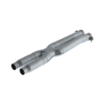 Picture of MBRP 16-19 Ford Mustang GT350 3in Resonator Delete X-Pipe - T409