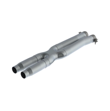 Picture of MBRP 16-19 Ford Mustang GT350 3in Resonator Delete X-Pipe - T409