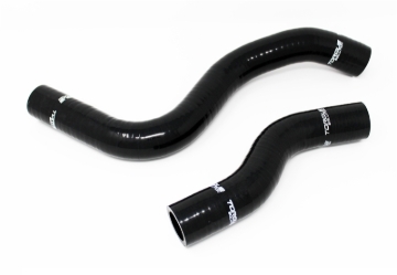 Picture of Torque Solution Silicone Radiator Hose Kit (Black) - 2017+ Honda Civic Type-R