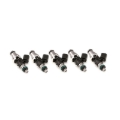Picture of Injector Dynamics ID1050X Injectors - 48mm Length - 14mm Top - 14mm Lower (Set of 5)