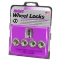 Picture of McGard Wheel Lock Nut Set - 4pk. (Under Hub Cap / Cone Seat) M12X1.25 / 19mm & 21mm Hex / .775in. L