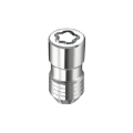 Picture of McGard Wheel Lock Nut Set - 4pk. (Cone Seat) M14X1.5 / 21mm & 22mm Dual Hex / 1.639in. L - Chrome