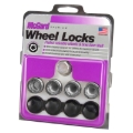 Picture of McGard Wheel Lock Nut Set - 4pk. (Under Hub Cap / Radius Seat) M14X1.5 / 19mm Hex / .890in. L w/Caps