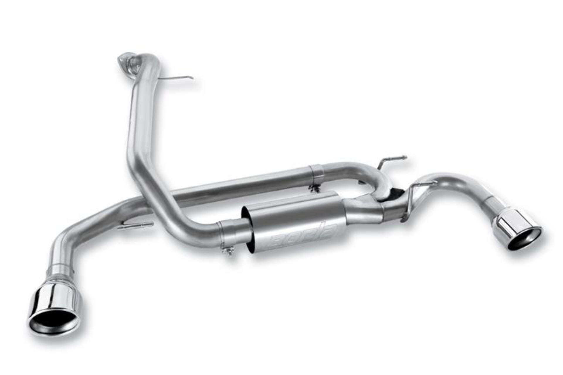 Picture of Borla 10-13 Mazda 3/Mazdaspeed 3 2.5L/2.3L Turbo FEW MT Hatchback SS Exhaust (rear section only)