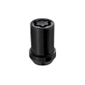 Picture of M12 x 1.5  Black Tuner Style Cone Seat Wheel Locks- 1.24 OAL