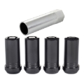Picture of McGard Wheel Lock Nut Set - 4pk. (Tuner / Cone Seat) M14X1.5 / 1in. Hex / 1.935in. Length - Black