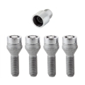 Picture of McGard Wheel Lock Bolt Set - 4pk. (Cone Seat) M12X1.5 / 17mm Hex / 31.7mm Shank Length - Chrome