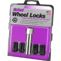 Picture of McGard Wheel Lock Nut Set - 4pk. (Tuner / Cone Seat) M12X1.25 / 13/16 Hex / 1.24in. Length - Black