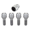 Picture of McGard Wheel Lock Bolt Set - 4pk. (Cone Seat) M12X1.5 / 17mm Hex / 25.5mm Shank Length - Chrome