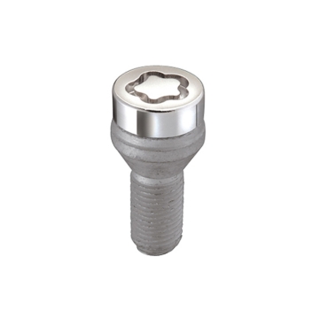 Picture of McGard Wheel Lock Bolt Set - 4pk. (Cone Seat) M14X1.5 / 17mm Hex / 27.5mm Shank Length - Chrome