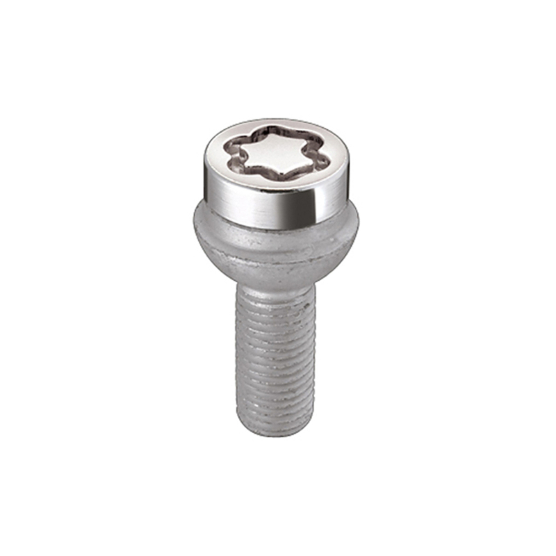 Picture of M14 x 1.5 Chrome Radius Seat Style Wheel Lock Bolts- 26.7mm Shank