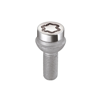 Picture of M14 x 1.5 Chrome Radius Seat Style Wheel Lock Bolts- 26.7mm Shank