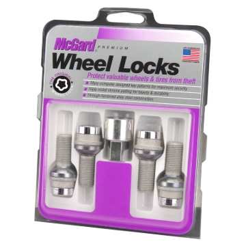 Picture of M14 x 1.5 Chrome Radius Seat Style Wheel Lock Bolts- 35.4mm Shank