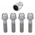 Picture of McGard Wheel Lock Bolt Set - 4pk. (Radius Seat) M14X1.5 / 17mm Hex / 45.0mm Shank Length - Chrome