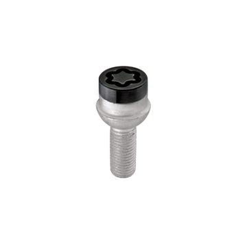 Picture of McGard Wheel Lock Bolt Set - 4pk. (Radius Seat) M14X1.5 / 17mm Hex / 27.0mm Shank Length - Black