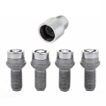 Picture of McGard Wheel Lock Bolt Set - 4pk. (Radius Seat) M14X1.5 / 17mm Hex / 27.0mm Shank Length - Chrome