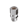 Picture of McGard Hex Lug Nut (Drag Racing Short Shank) 7/16-20 / 13/16 Hex / 1.6in. Length (4-Pack) - Chrome