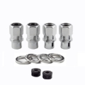 Picture of McGard Hex Lug Nut (Drag Racing Short Shank) 1/2-20 / 13/16 Hex / 1.6in. Length (4-Pack) - Chrome