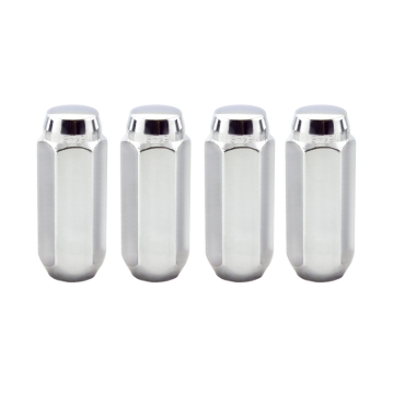 Picture of McGard Hex Lug Nut (Cone Seat / Duplex) M14X2.0 / 13/16 Hex / 2.25in. Length (4-Pack) - Chrome