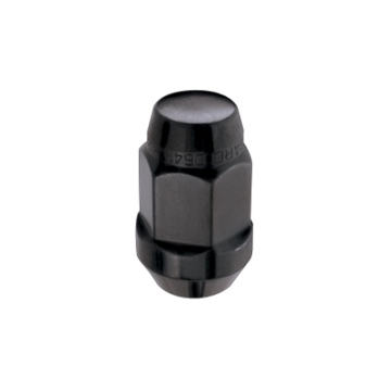 Picture of 1/2-20 Black Bulge Cone Seat Style Lug Nuts- 3/4 Hex