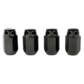 Picture of 1/2-20 Black Cone Seat Style Lug Nuts- 13/16 Hex