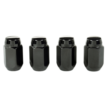 Picture of 1/2-20 Black Cone Seat Style Lug Nuts- 13/16 Hex