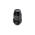 Picture of McGard Hex Lug Nut (Cone Seat Bulge Style) M14X1.5 / 22mm Hex / 1.945in. Length (4-Pack) - Black